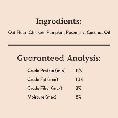 Galletas asadas Everyday Sunday Crunchy Dog Treats, bolsa de 5 oz