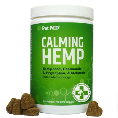 Calming Hemp Soft Chew Calming Supplement for Dogs, 120 count