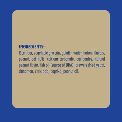 Bundle: Variety Pack - N-Bone Puppy Teething Ring Pumpkin Flavor Dog Treats, 6 count, Peanut Butter & Salmon Flavors