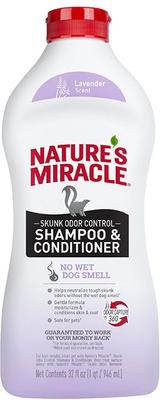 Odor Control Formula Skunk Odor Control Pet Shampoo & Conditioner, 32-fl oz bottle, Lavender Scent