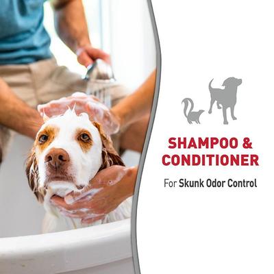 Odor Control Formula Skunk Odor Control Pet Shampoo & Conditioner, 32-fl oz bottle, Lavender Scent