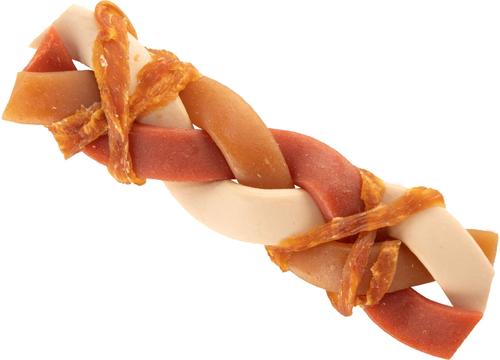 Triple Flavor Braidz Wrapped with Chicken Dog Treat, 11.8-oz bag, 5 count