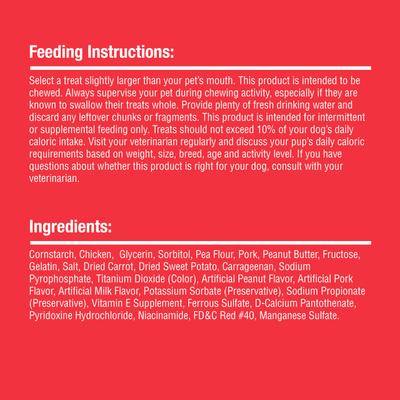 Triple Flavor Braidz Wrapped with Chicken Dog Treat, 11.8-oz bag, 5 count