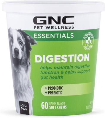 ESSENTIALS Digestion Soft Chews Dog Supplement, 60 count