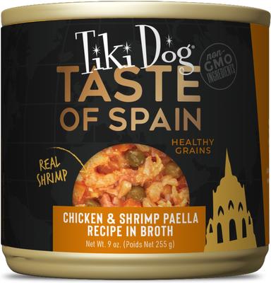 Taste of the World Italy NON GMO Chicken & Pasta Carbonara Recipe Wet Dog Food, 9-oz can, case of 8