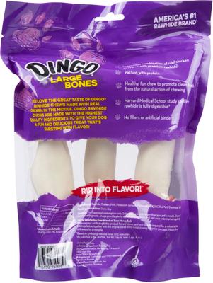 Large Bones Chicken Flavor Dog Treat, Large, 3 count