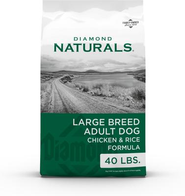 Naturals Large Breed Adult Lamb Meal & Rice Formula Dry Dog Food, 80-lb bundle