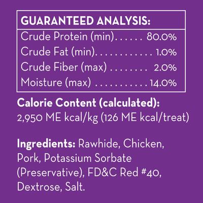 Small Bones Chicken Flavor Dog Treat, Small, 6 count