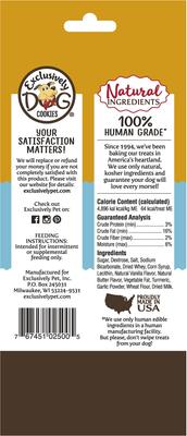 Vanilla Sandwich Cremes Dog Treats, 8-oz bag