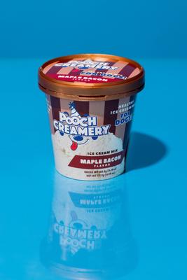 Maple Bacon Flavor Ice Cream Mix Dog Treat, 5.25-oz carton