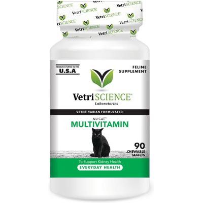 Nu Cat Soft Chews Multivitamínico para Gatos, 30 unidades