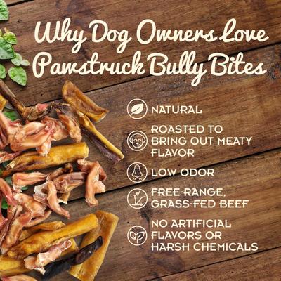 Golosinas para perros Bully Stick Bites, bolsa de 1 lb