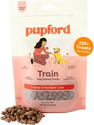 Train Rabbit Natural Freeze-Dried Dog Treats, 2-oz bag