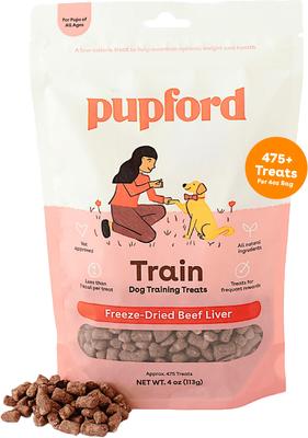 Train Chicken Natural Freeze-Dried Dog Treats, 2-oz bag