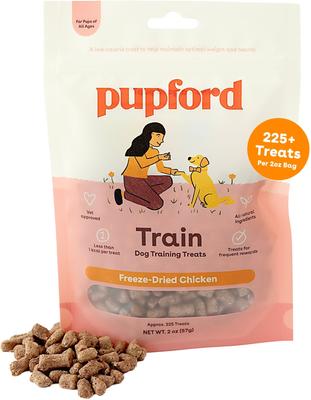 Train Chicken Natural Freeze-Dried Dog Treats, 2-oz bag