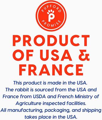 Train Rabbit Natural Freeze-Dried Dog Treats, 2-oz bag