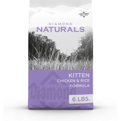 Alimento seco para gatos Naturals Kitten Formula, bolsa de 6 lb