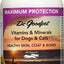 Maximum Protection Vitamins & Minerals Healthy Skin, Coat & Bones Dog & Cat Supplement, 8-oz jar