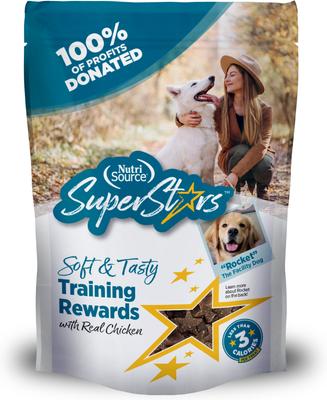 Super Star Training Cheddar Flavor Dog Treats, 6-oz bag