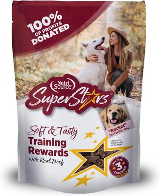 Super Star Training Cheddar Flavor Dog Treats, 6-oz bag