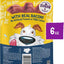 Strips Beef & Bacon Flavor Dog Treats, 6-oz