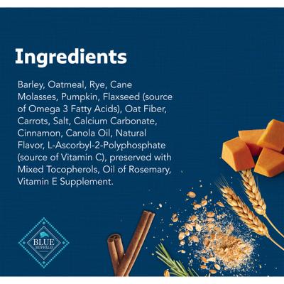 Health Bars Baked with Pumpkin & Cinnamon Dog Treats, 16-oz