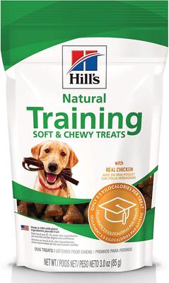 Natural with Real Chicken Soft & Chewy Training Dog Treats, 3-oz bag, bundle of 6