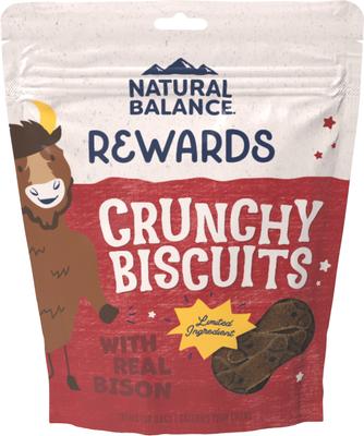 Galletas crujientes para perros Rewards con sabor a bisonte, bolsa de 14 oz