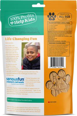 Golosinas para perros de tamaño mediano con sabor a mantequilla de maní, 10 oz