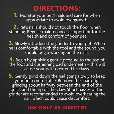 Nail Grinder for Dogs & Cats