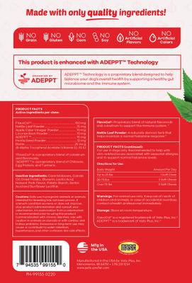 Allergy Relief Pork Flavor Soft Chew Dog Supplement, 30 count