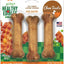 Golosina de hueso para perro pequeño con sabor a tocino de larga duración Healthy Edibles, 6 unidades