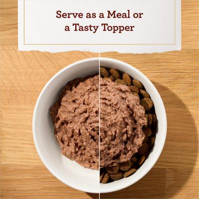 Filet Mignon Flavor Tender Loaf in Gravy, Wet Dog Food, 3.5-oz cup, case of 12