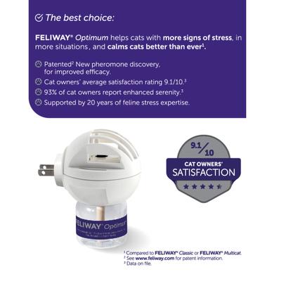 Optimum Enhanced Calming 30 Day Diffuser for Cats