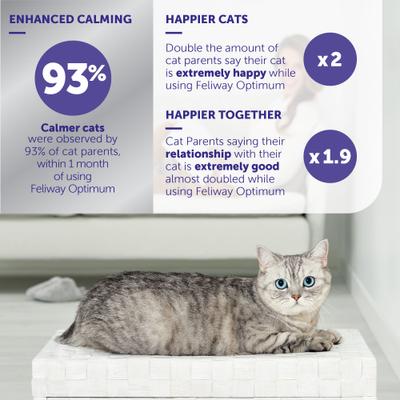 Optimum Enhanced Calming 30 Day Diffuser for Cats