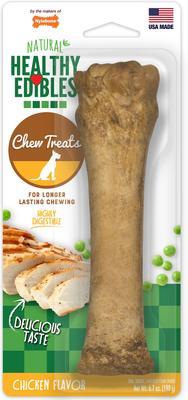 Healthy Edibles All-Natural Long Lasting Chicken Dog Chew Treats X-Large