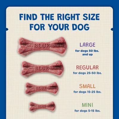 Dental Bones Large Breed Dog Dental Treats, 24 count