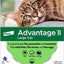 Bundle: Advantage II Flea Spot Treatment for Cats, over 9-lbs + Household Spot & Crevice Spray