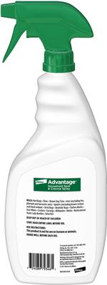 Bundle: Advantage II Flea Spot Treatment for Cats, over 9-lbs + Household Spot & Crevice Spray