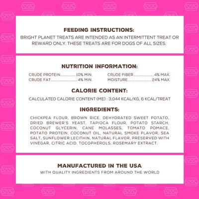 Better Brat Plant-Based Dog Treats, 6-oz bag