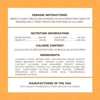 Better BBQ Chick'n Plant-Based Dog Treats, 6-oz bag