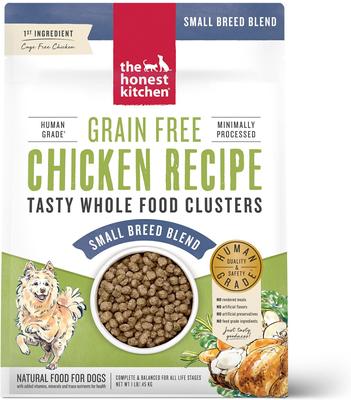 Whole Food Clusters Chicken Recipe Small Breed Grain-Free Dog Food, 2-lb bundle