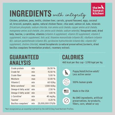 Whole Food Clusters Chicken Recipe Small Breed Grain-Free Dog Food, 2-lb bundle