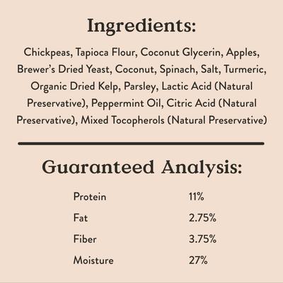 Dailies Brushy Sticks Small Coconut & Mint Recipe Dental Dog Treats, 13-oz bag