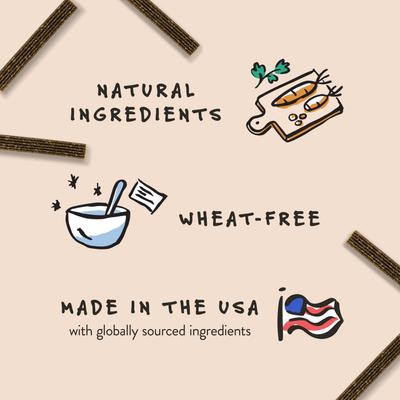 Dailies Brushy Sticks Small Coconut & Mint Recipe Dental Dog Treats, 13-oz bag