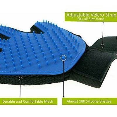 Hand Gloves Dog & Cat Grooming & Deshedding Aid, 2 count