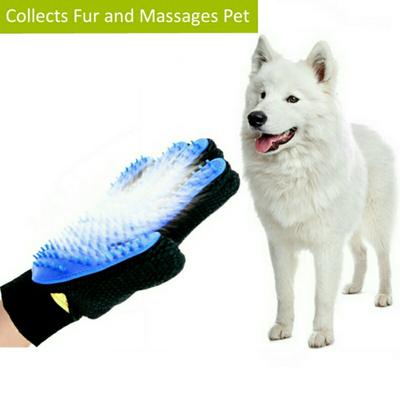 Hand Gloves Dog & Cat Grooming & Deshedding Aid, 2 count