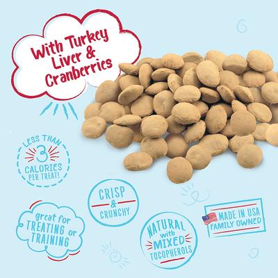 Bundle: Charlee Bear Turkey Liver & Cranberries Flavor + Chicken Soup & Garden Veggie Flavor Dog Treats