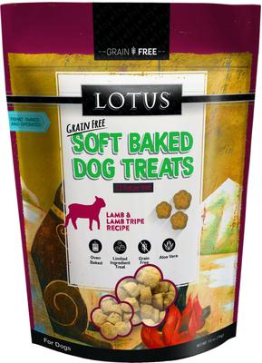 Soft-Baked Lamb & Lamb Tripe Recipe Grain-Free Dog Treats, 10-oz bag