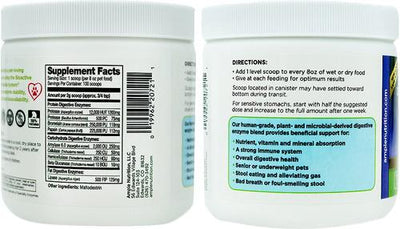 High Potency Daily Digestive Enzymes Dog & Cat Supplement, 7.05-oz jar